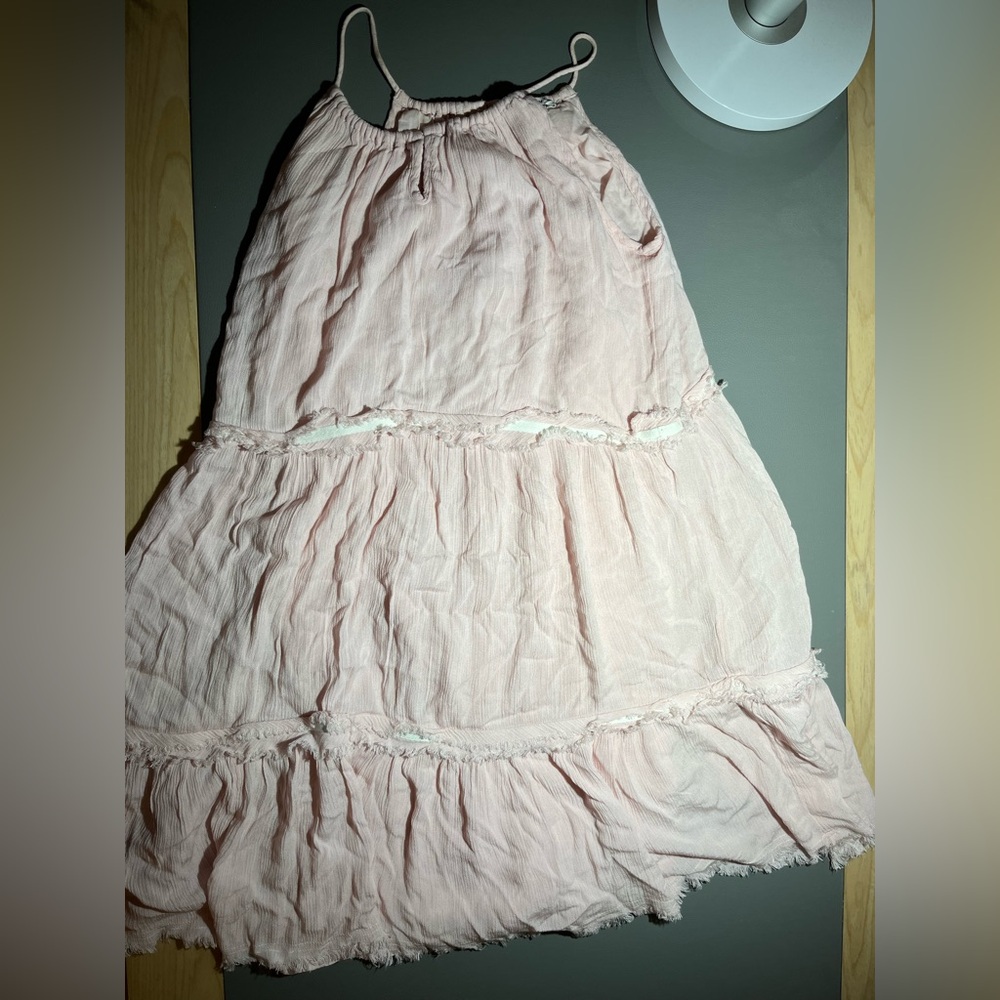 Pink Tiered Women's Skirt